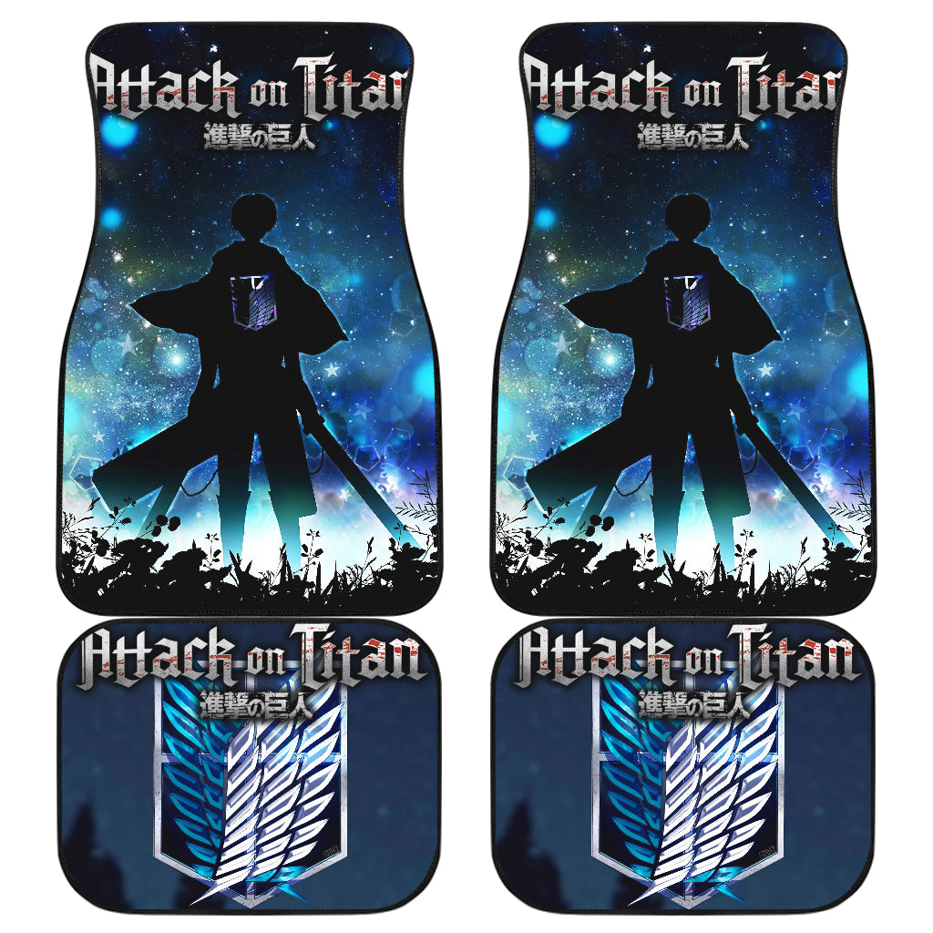 Attack On Titan 4 Anime Car Floor Mats Custom Car Accessories Car Decor 2022