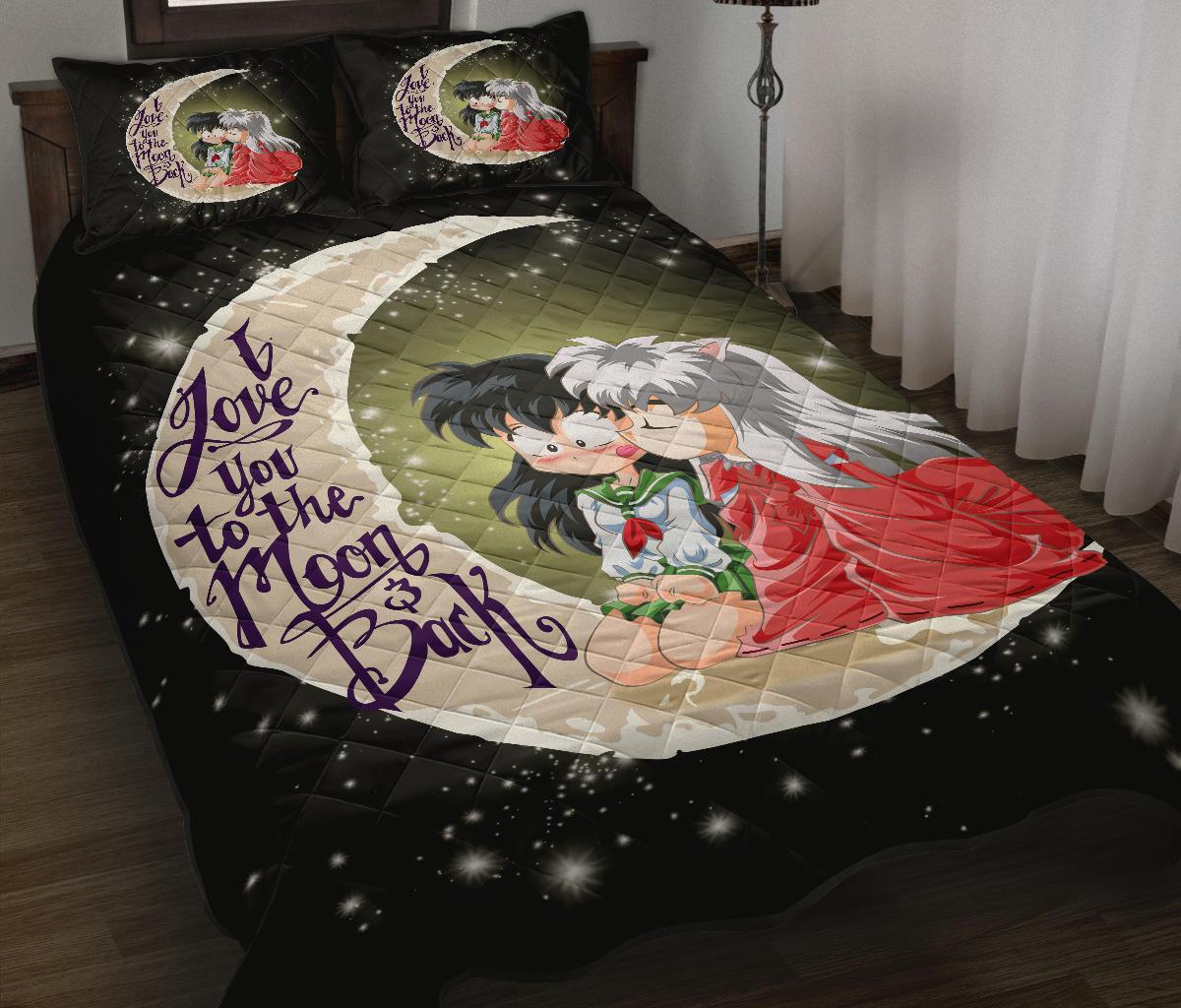 Inuyasha To The Moon Quilt Bed Sets