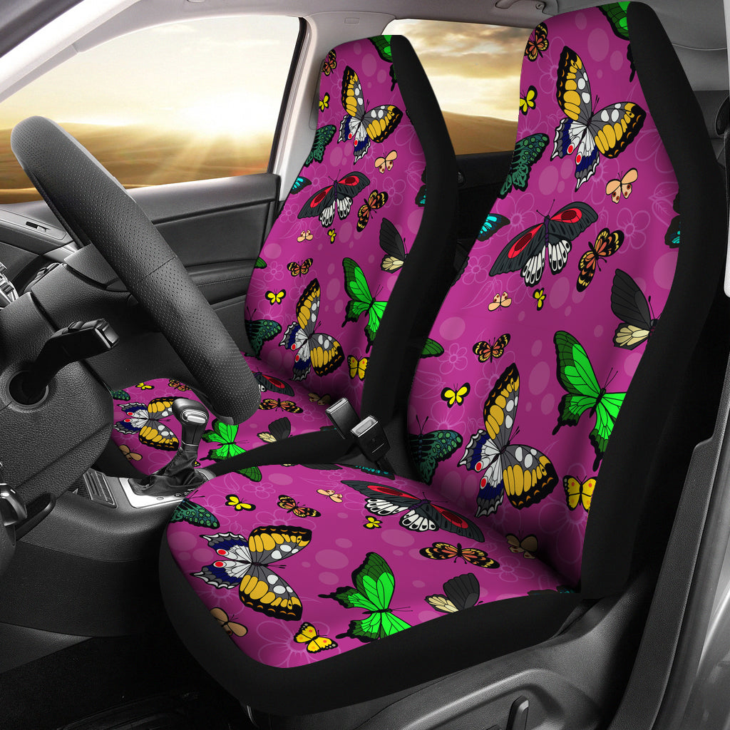 2022 Butterfly Pattern Car Seat Covers