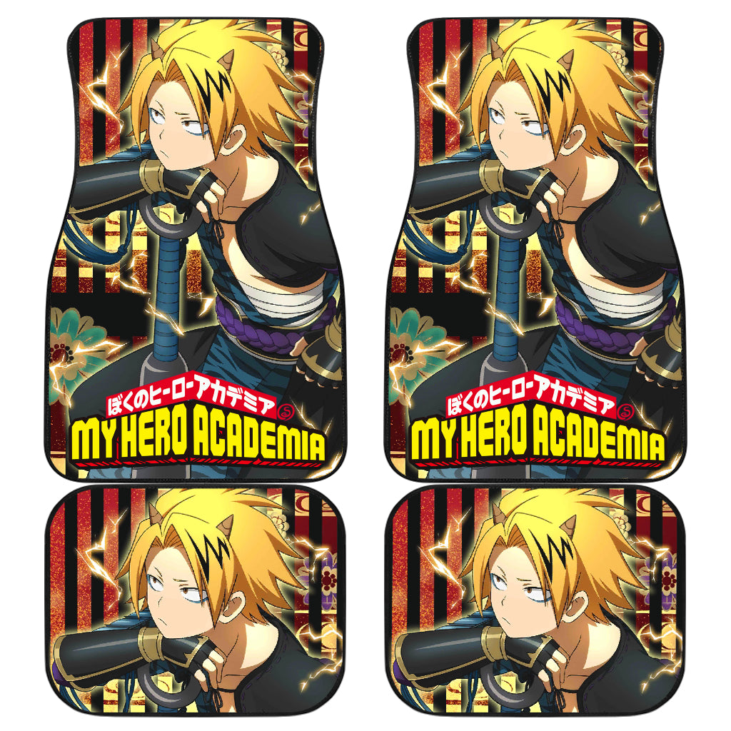 Denki Kaminari 4 Anime Car Floor Mats Custom Car Accessories Car Decor 2021