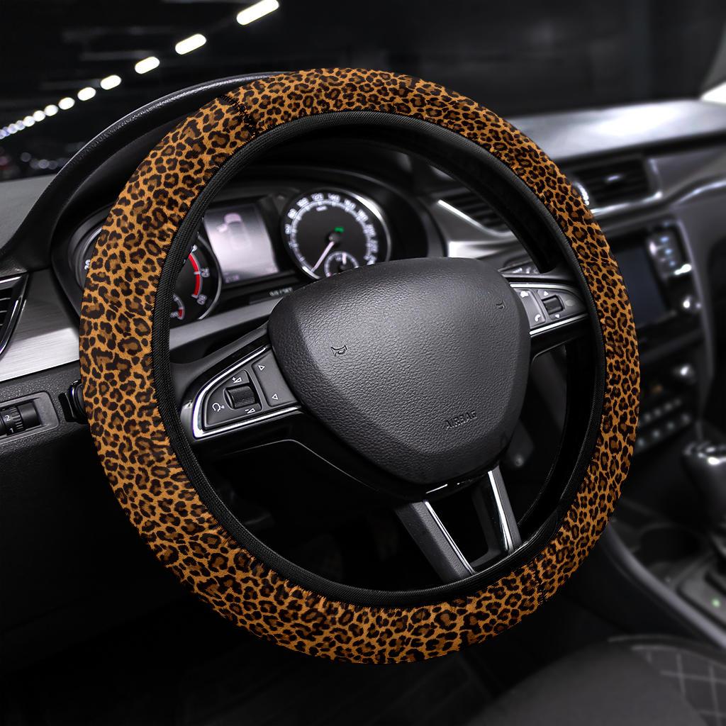 Leopard Premium Car Steering Wheel Cover