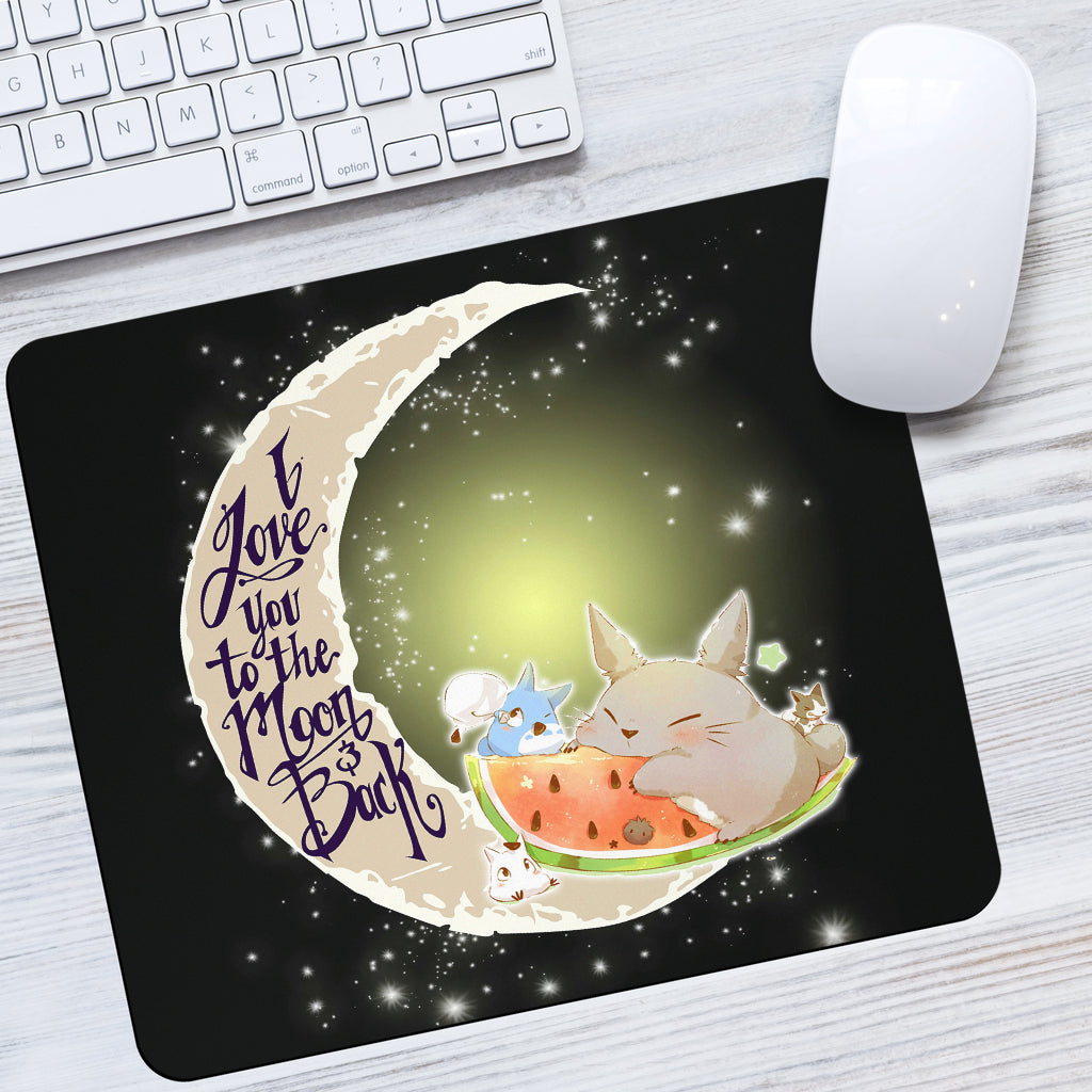 Totoro Friends Moon Mouse Pads Office Decor Office Gift 2022
