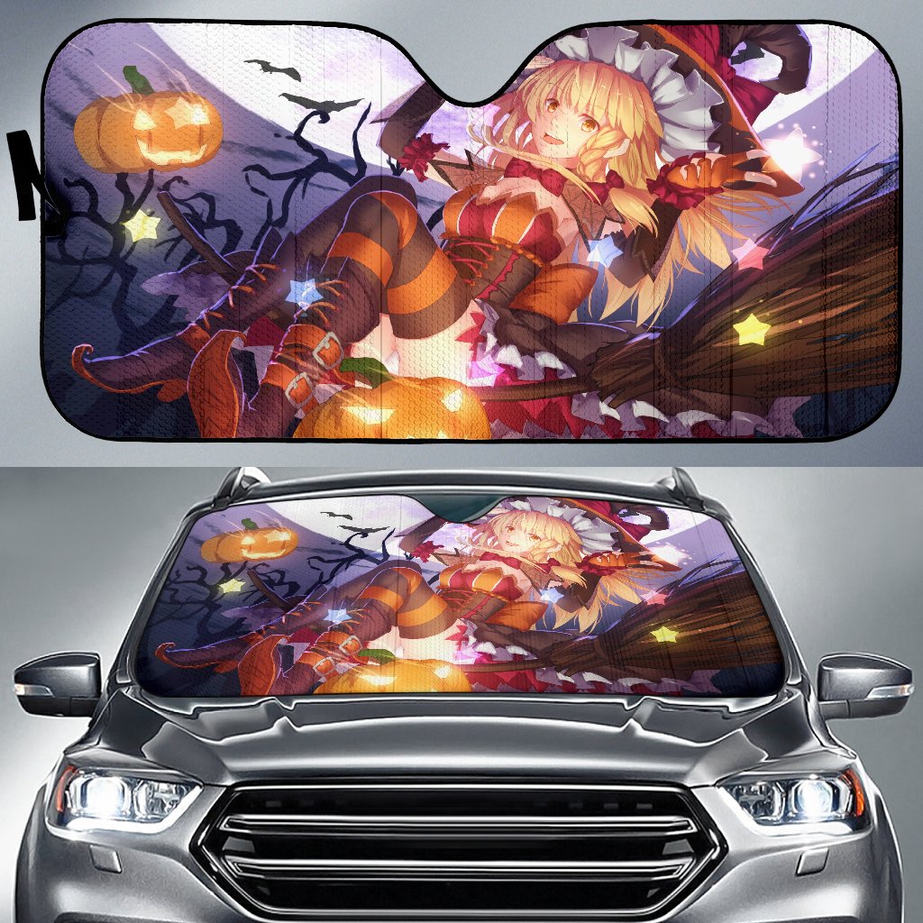 Halloween Anime Character Pumpkin Sun Shade Gift Ideas 2022