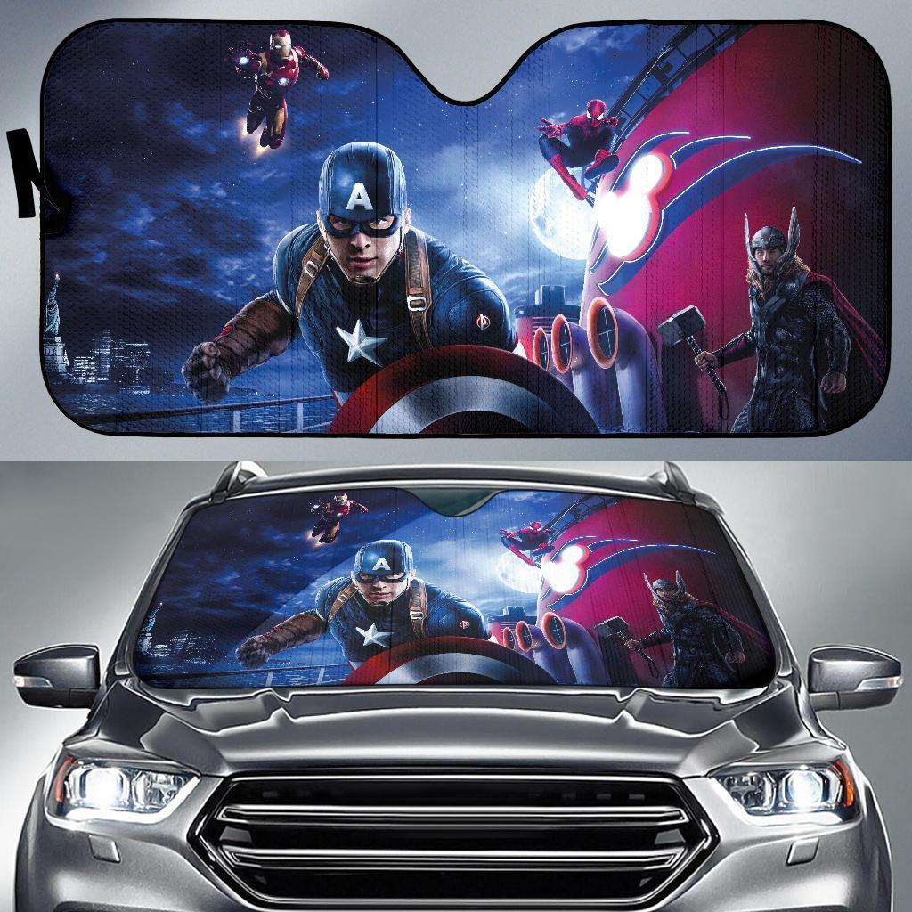 Avengers Windshield Sunshade Amazing Best Gift Ideas 2022