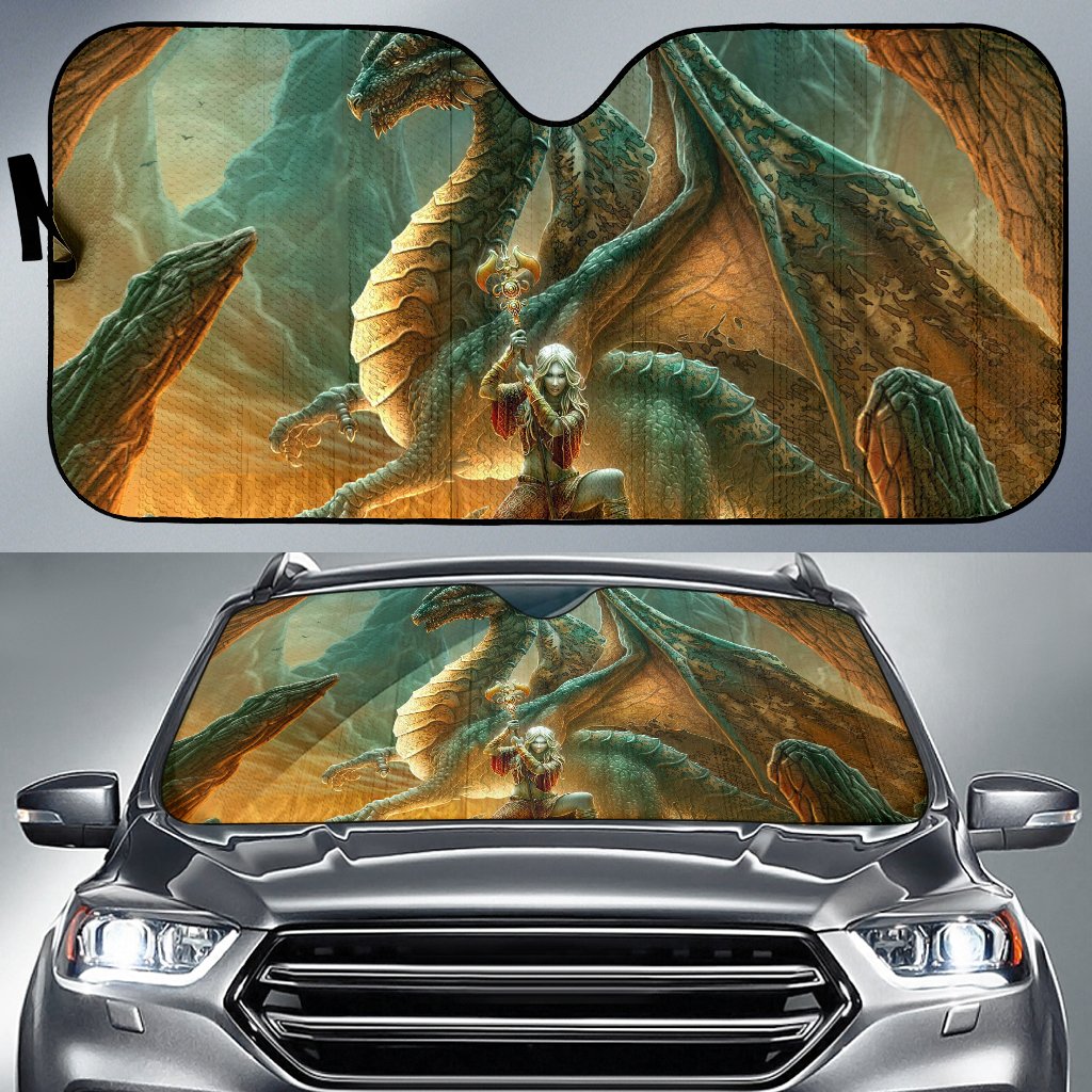 Dragon And Maiden Sun Shade Gift Ideas 2022