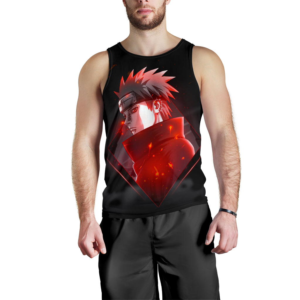 Akatsuki Pain Naruto Men Tank Top