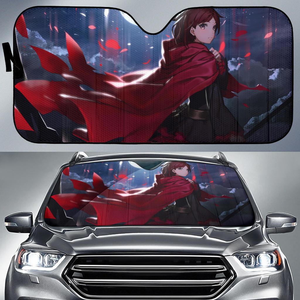 Ruby Rose Rwby 4K Car Sun Shade Gift Ideas 2022