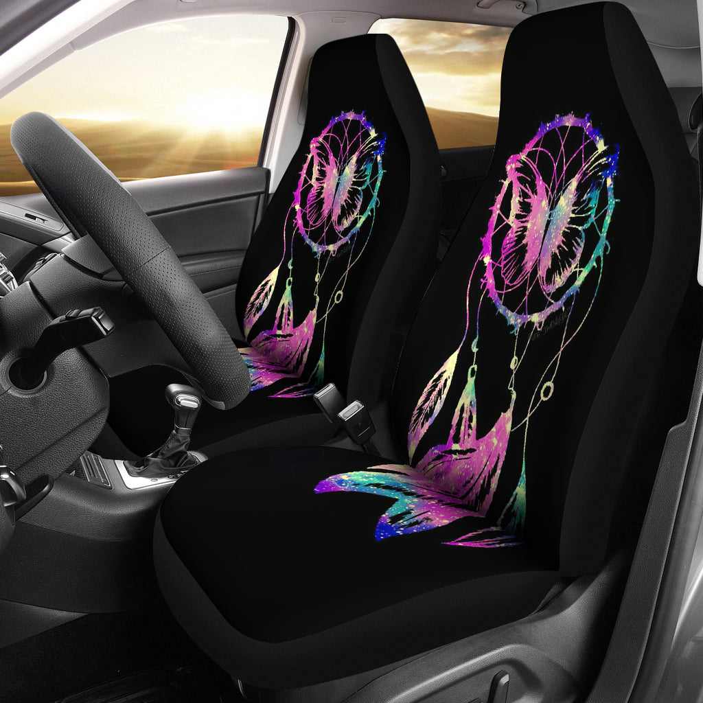 Rainbow Butterfly Car Seat Covers