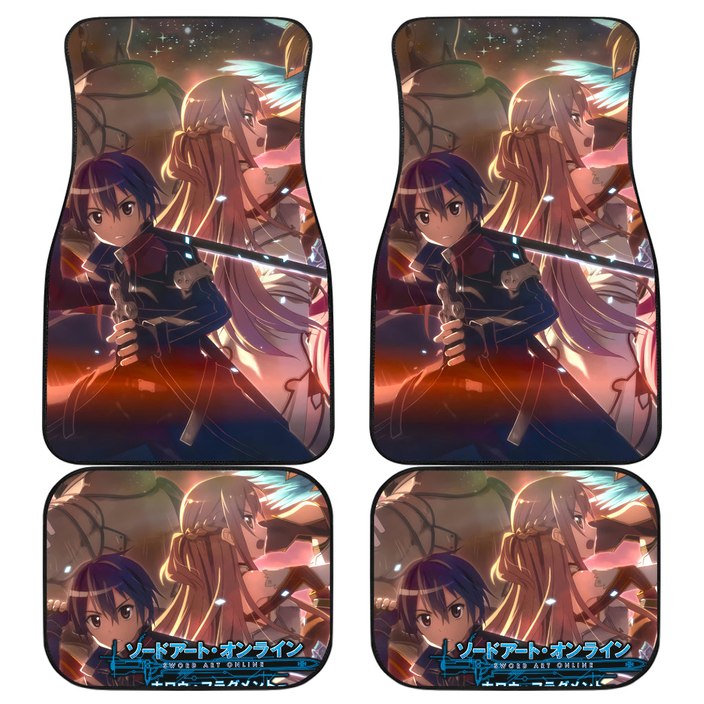 Sword Art Online Anime 13 Car Floor Mats Custom Car Accessories Car Decor 2022