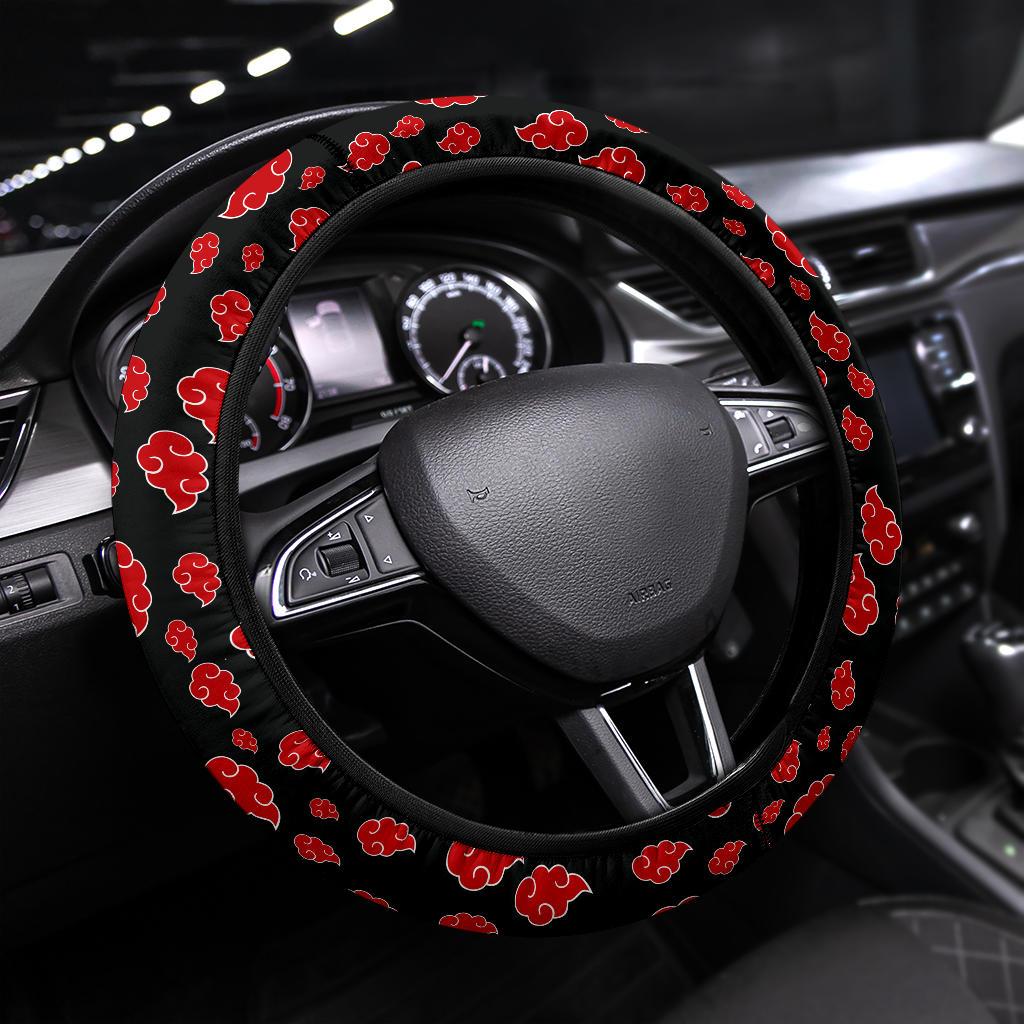 Akatsuki Cloud Premium Car Steering Wheel Cover Style 1