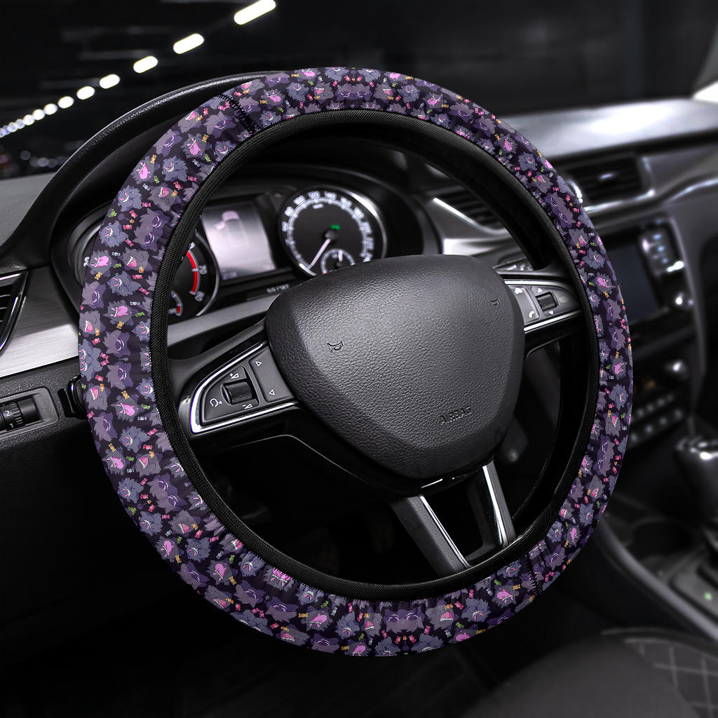 Gengar Pokemon Car Steering Wheel Cover 2