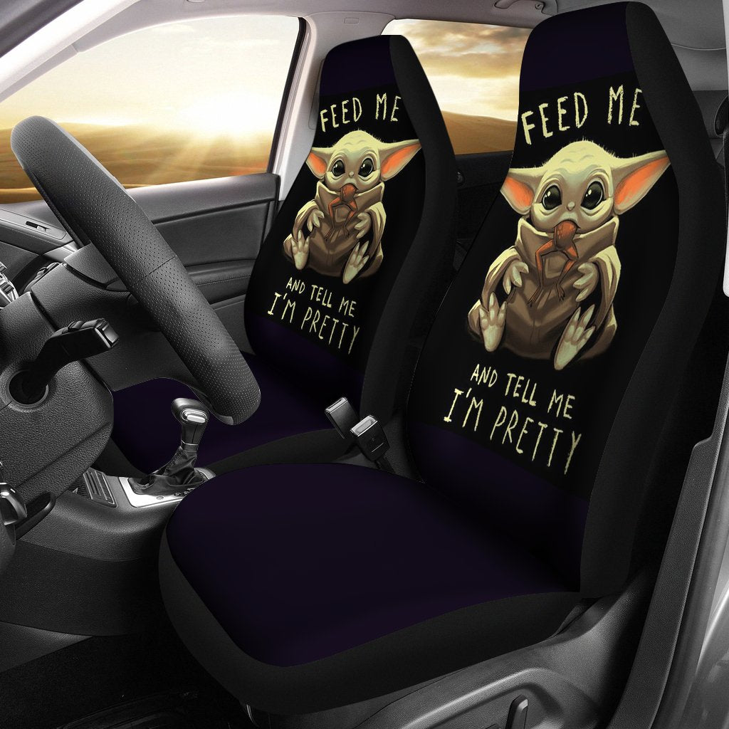 Baby Yoda Feed Me Seat Covers