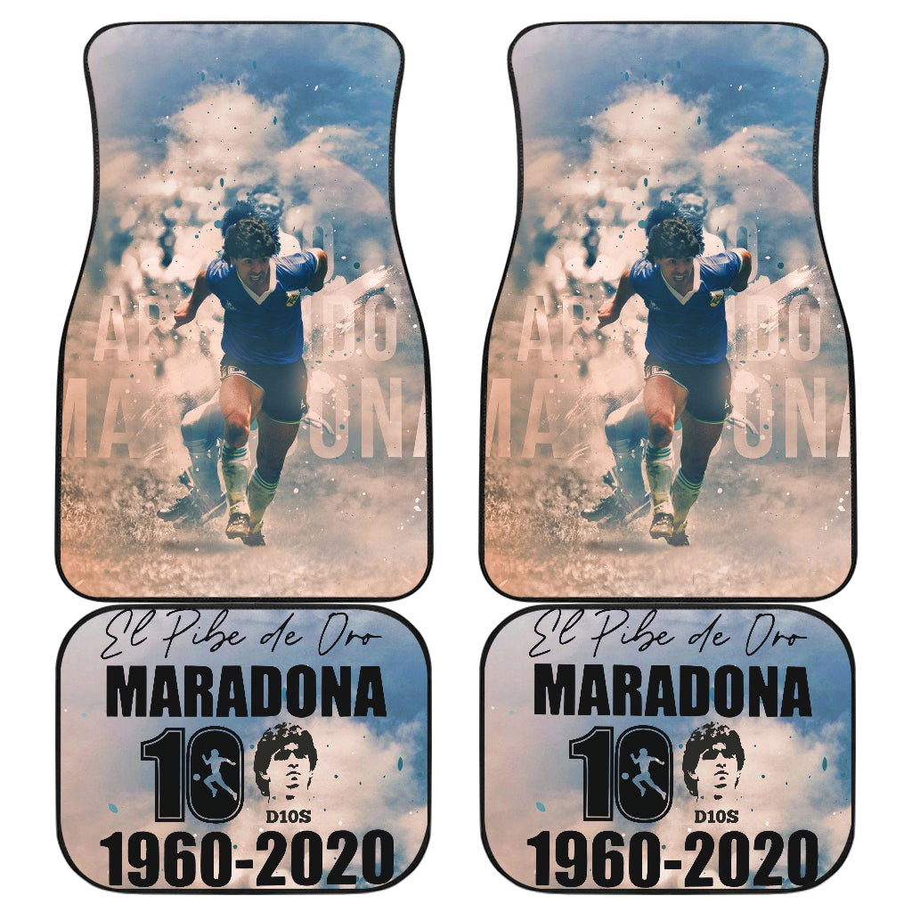 Diego Armando Maradona 10 Rip 1969 2022 71 Car Floor Mats Custom Car Accessories Car Decor 2022