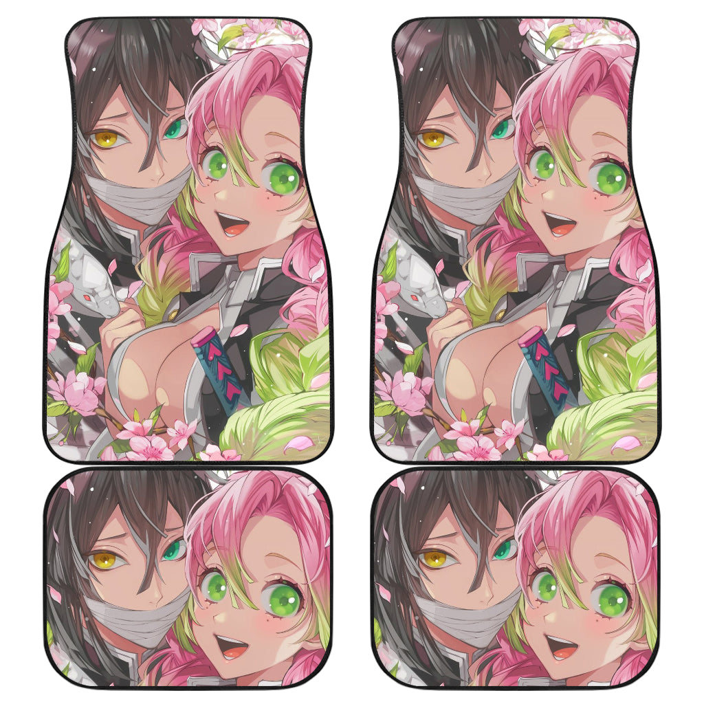 Serpent And Hashira Demon Slayer Uniform 10 Anime Car Floor Mats Custom Car Accessories Car Decor 2021