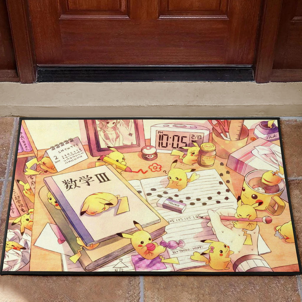 Pokemon Pikachu Door Mats