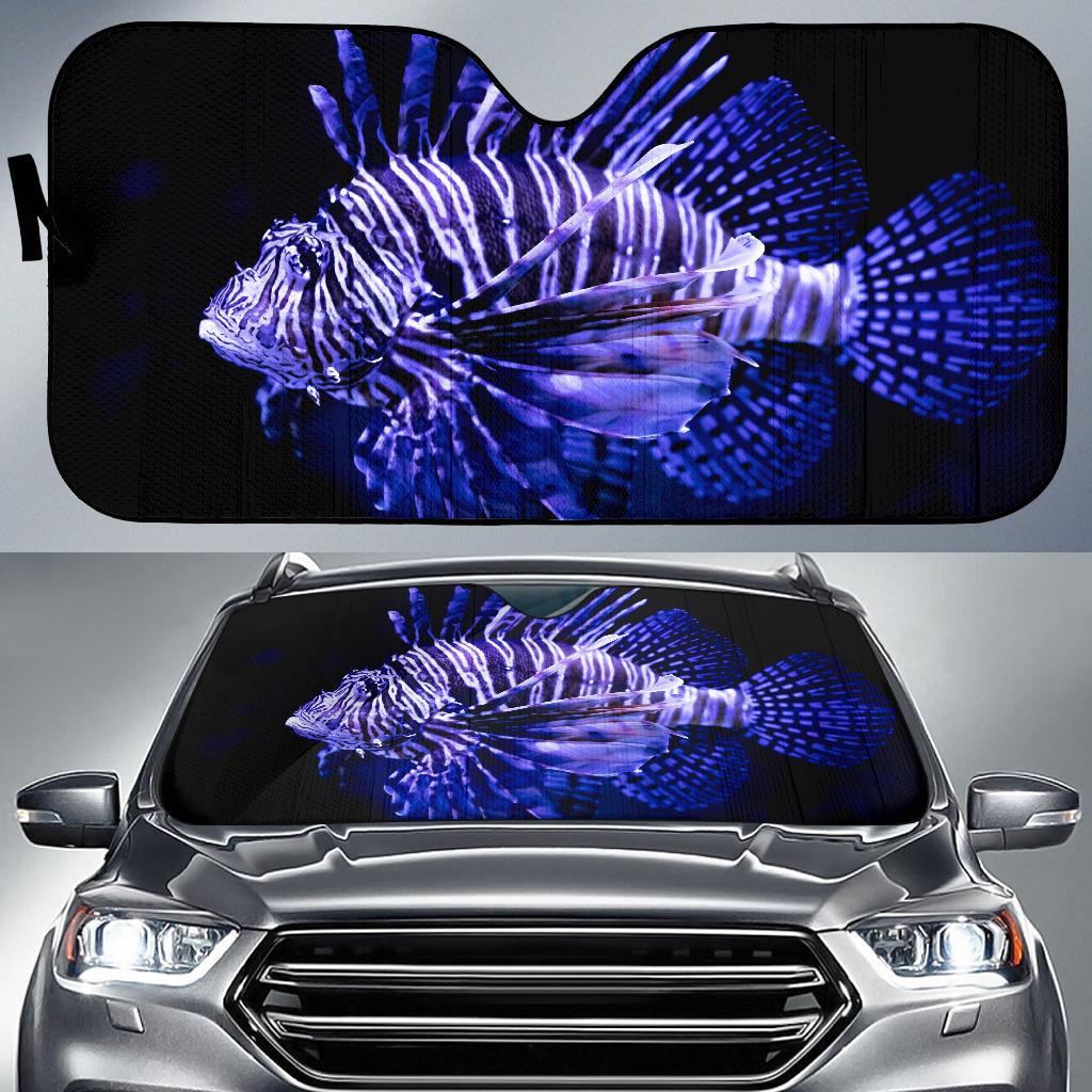 Lionfish Underwater Hd 5K Car Sun Shade Gift Ideas 2021