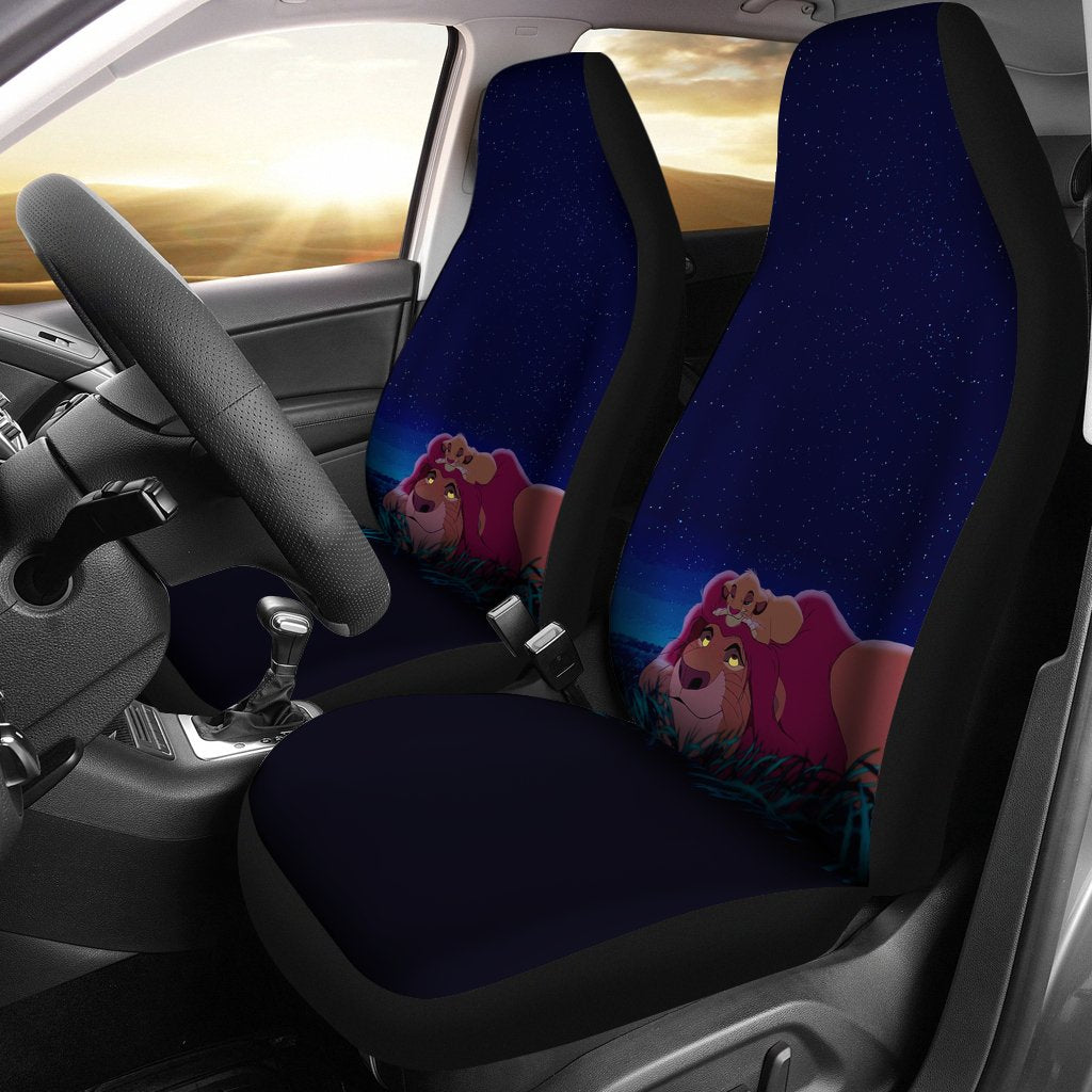 Simba And Mufasa Car Seat Covers Amazing Best Gift Idea