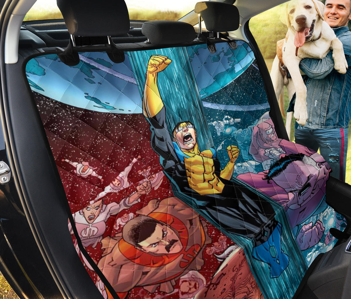 Invincible 1 Car Dog Back Seat Cover 2021