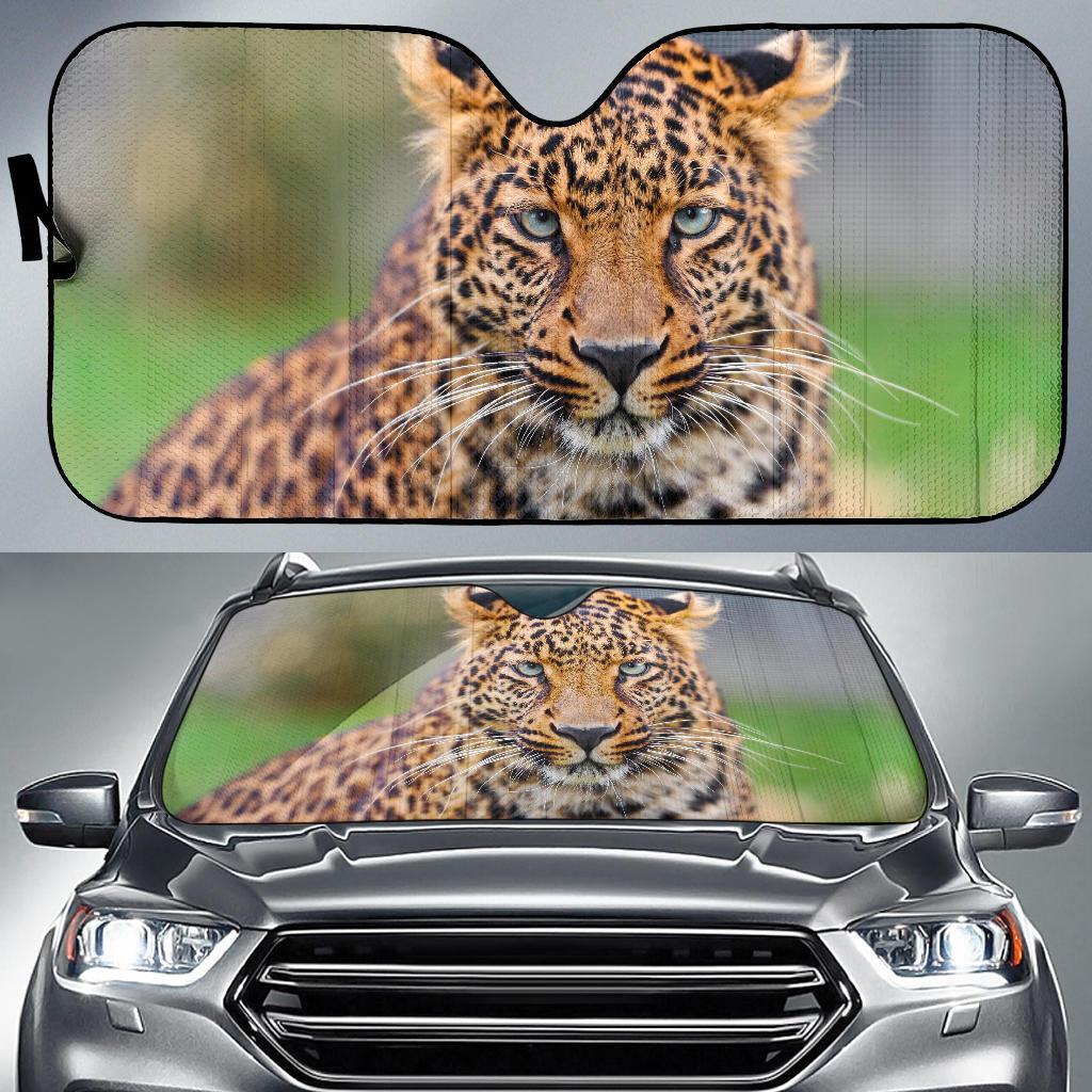 Leopard Young Hd 4K Car Sun Shade Gift Ideas 2022