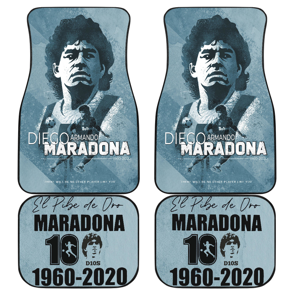 Diego Armando Maradona 10 Rip 1969 2022 10 Car Floor Mats Custom Car Accessories Car Decor 2022