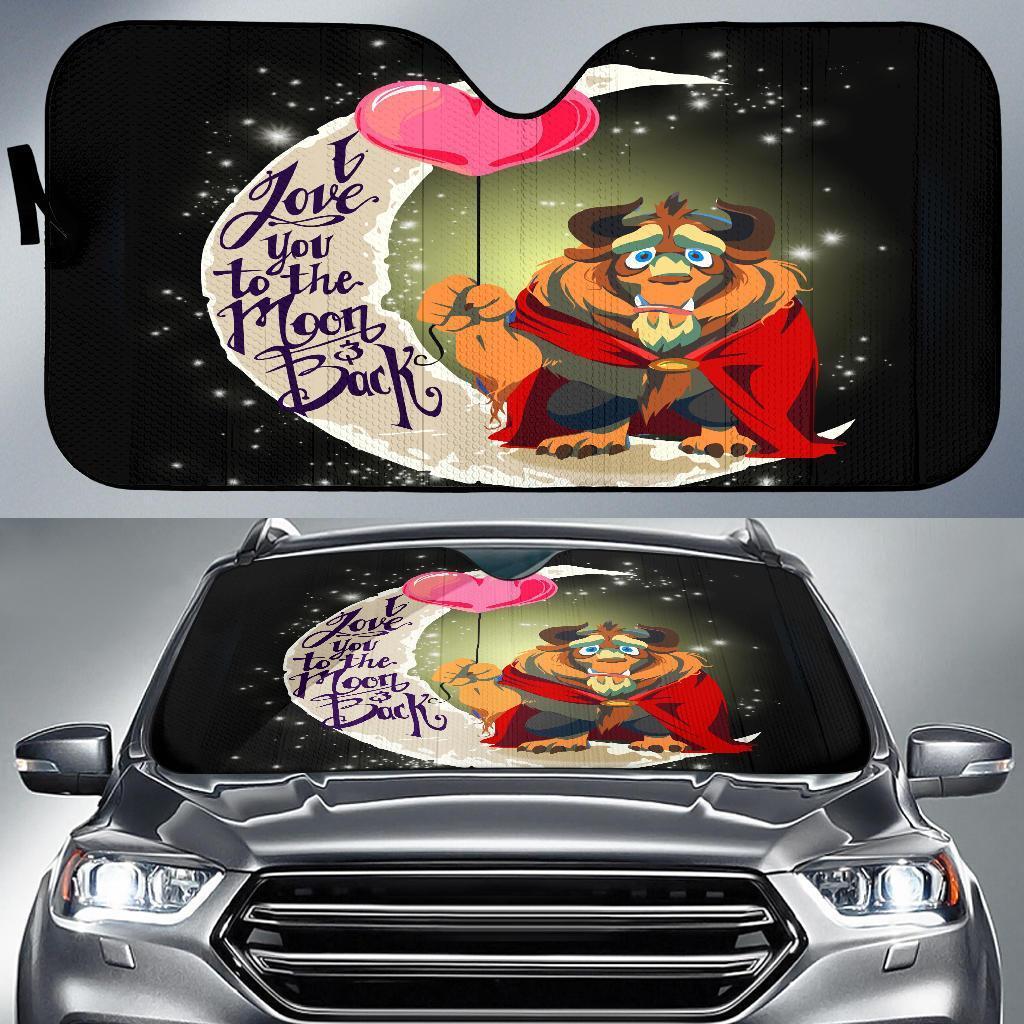 Beauty And The Beast Funny Car Sun Shades Amazing Best Gift Ideas 2022