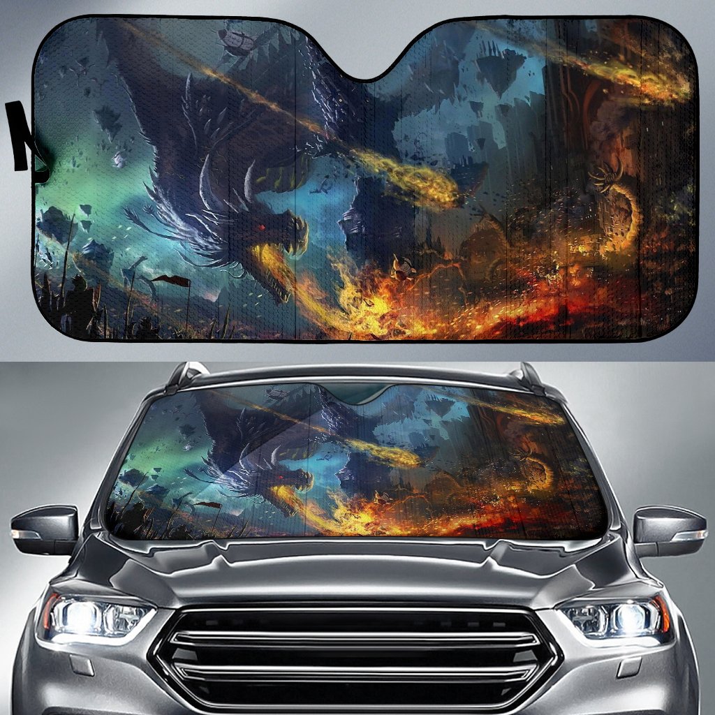 Cool Dragon Attack Sun Shade Gift Ideas 2022