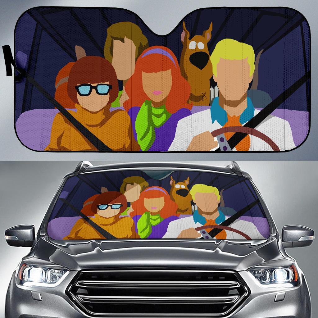 Scooby Doo Car Sun Shade Amazing Best Gift Ideas 2022