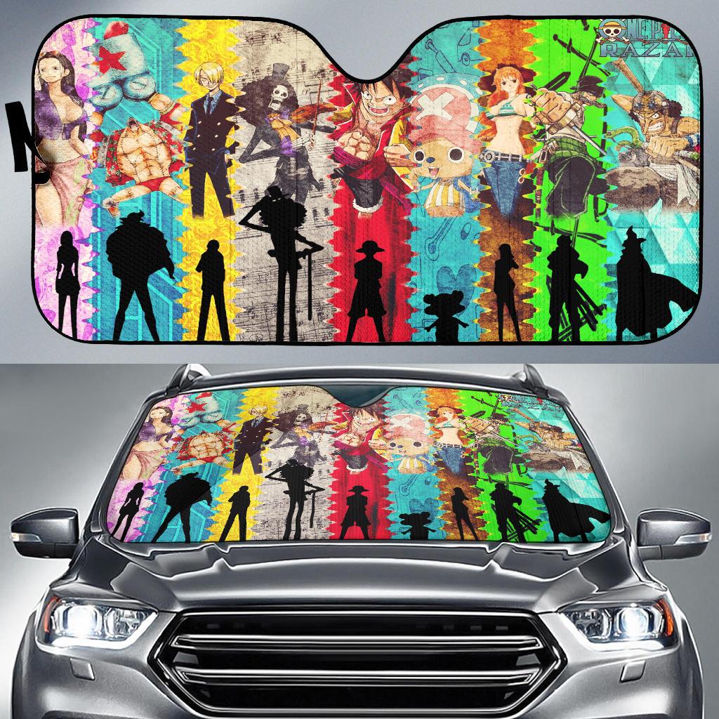 One Peace Colour Car Sun Shade Gift Ideas 2022