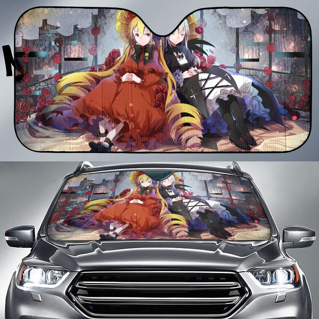 Shinku Suigintou Rozen Maiden Anime Girls 4K Car Sun Shade Gift Ideas 2022