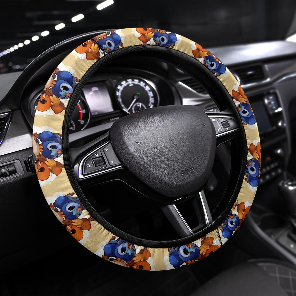 Bird Pokemon Car Steering Wheel Cover