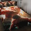 Attack On Titan 8 Anime Quilt Bed Set Pillow Case Amazing Decor Gift Ideas