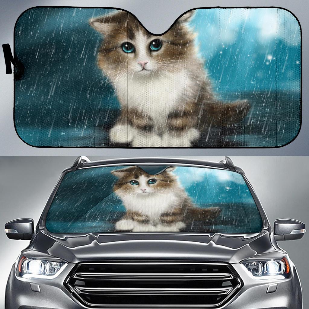 Cute Cat Innocent Car Sun Shade Gift Ideas 2022