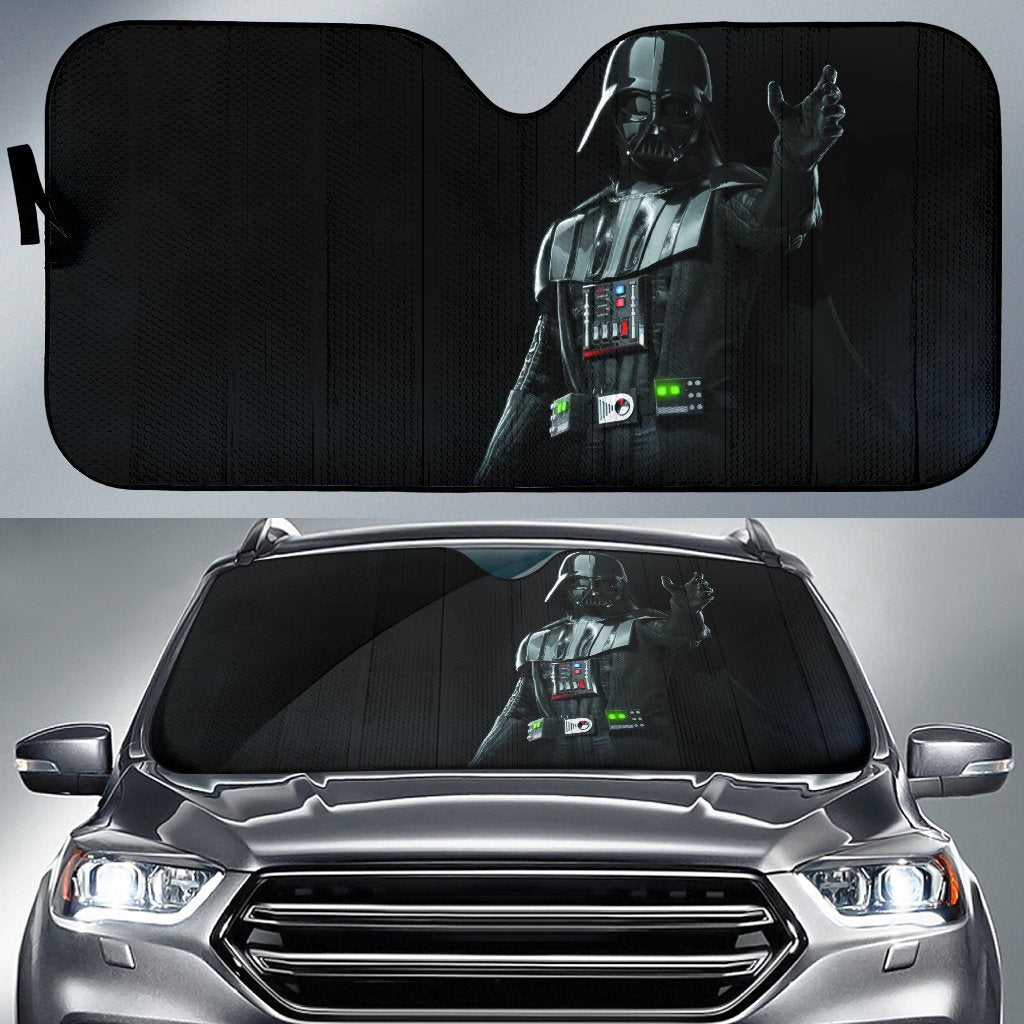 Starwar In Black Theme Car Auto Sunshades Amazing Best Gift Ideas 2022