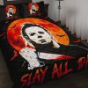 Michael Myers Halloween Horror Movie Quilt Bed Set Pillow Case Amazing Decor Gift Ideas 1