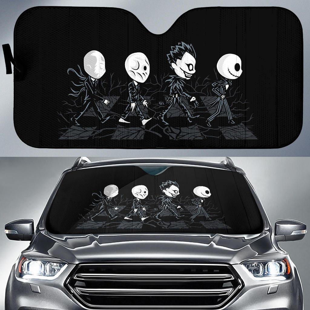 Tim Burton Walking On The Street Auto Sun Shades Amazing Best Gift Ideas 2021