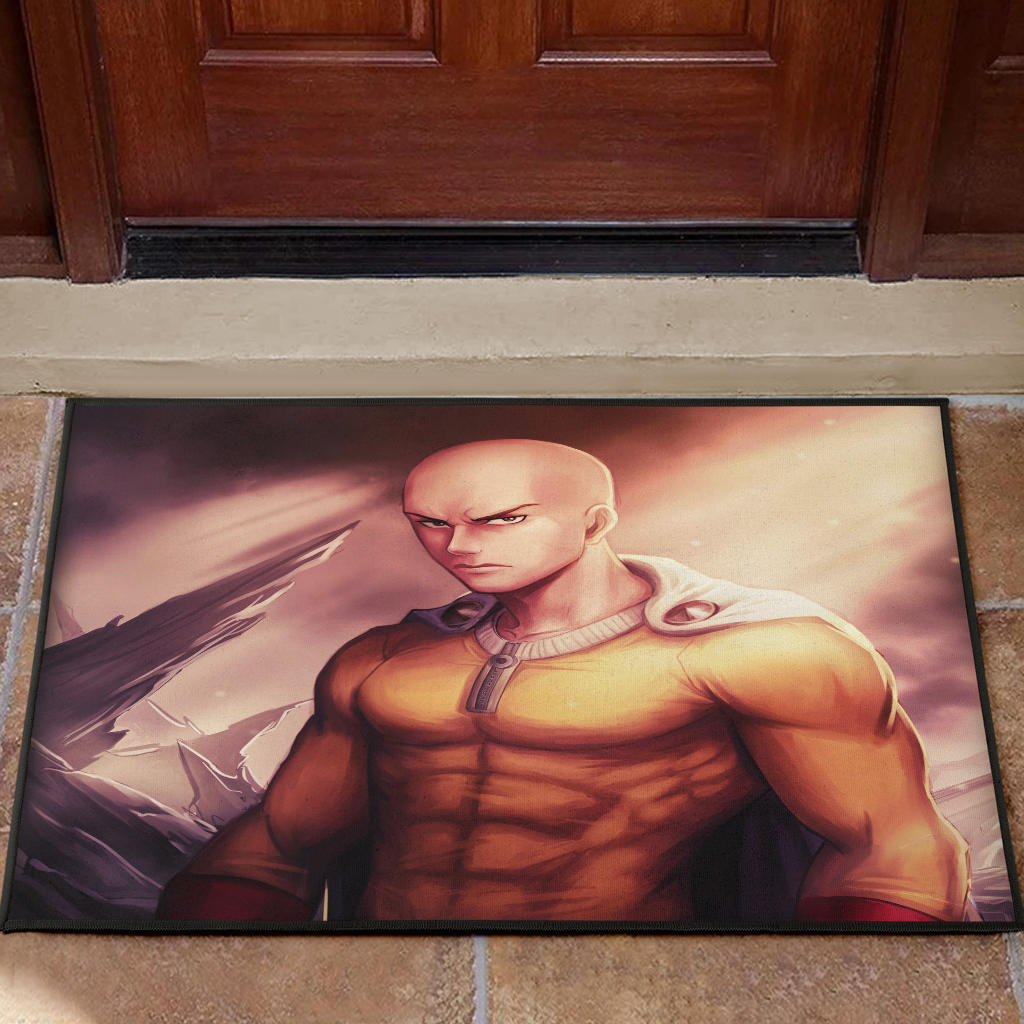 Saitama One Punch Man 2022 Door Mats