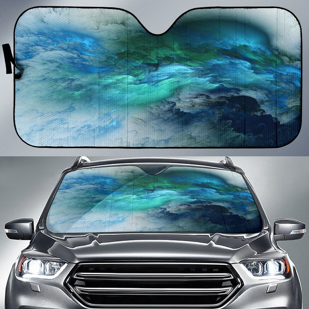 Clouds Abstract Blue Sun Shade Gift Ideas 2021