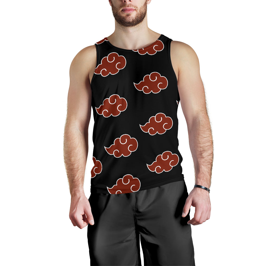 Akatsuki Cloud Naruto Men Tank Top