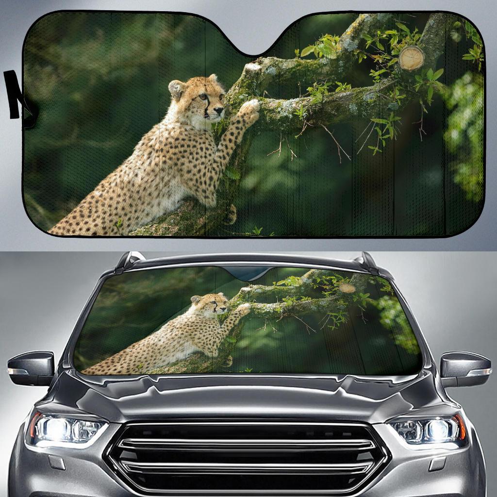 Cheetah Hd Car Sun Shade Gift Ideas 2022