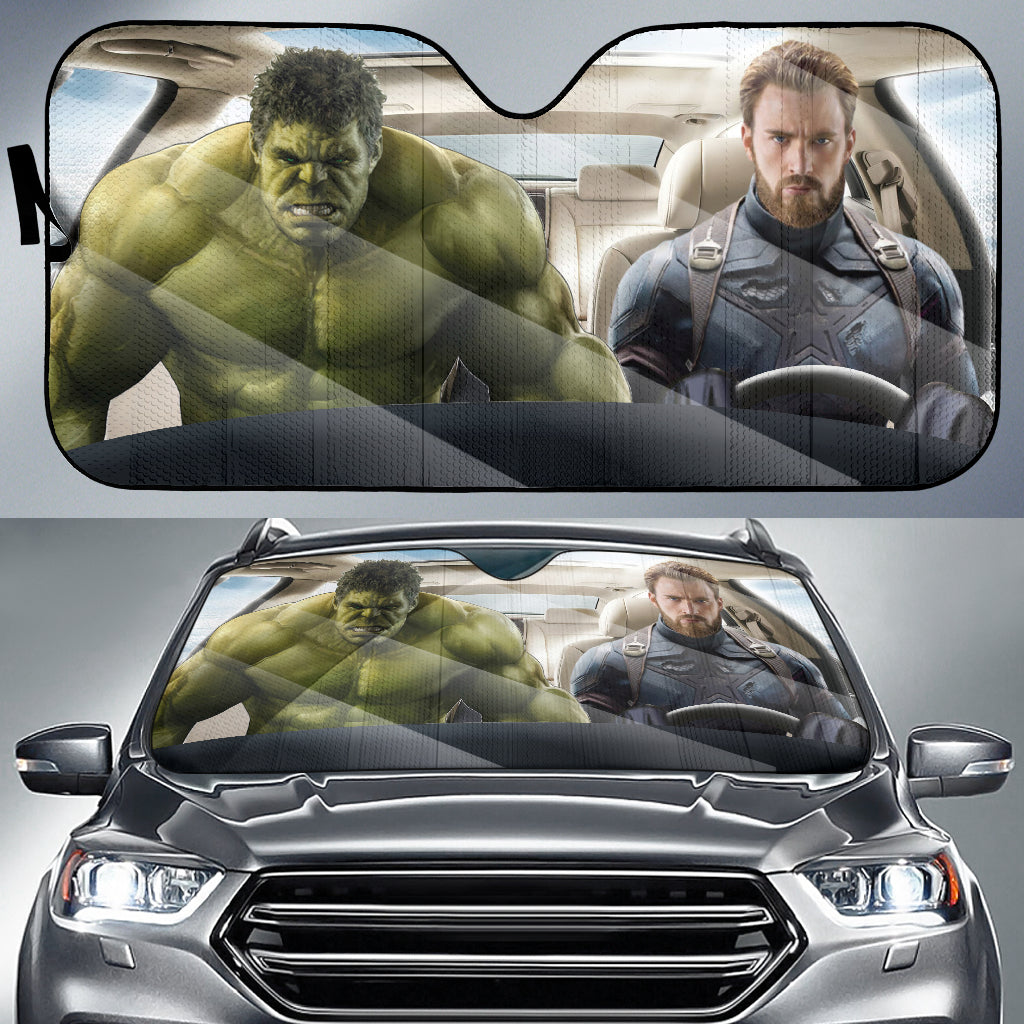 Hulk And Xmen Sunshade