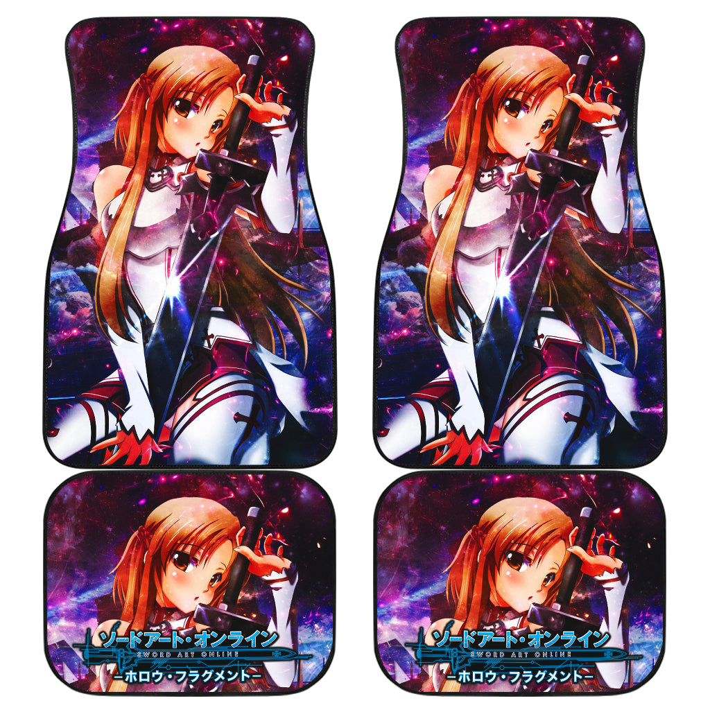 Asuna Sword Art Online 6 Car Floor Mats Custom Car Accessories Car Decor 2022