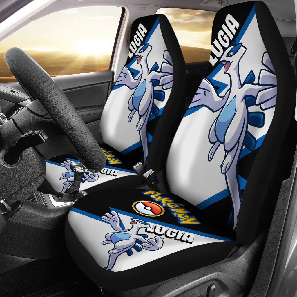 Lugia Car Seat Covers Custom Anime Pokemon Car Accessories