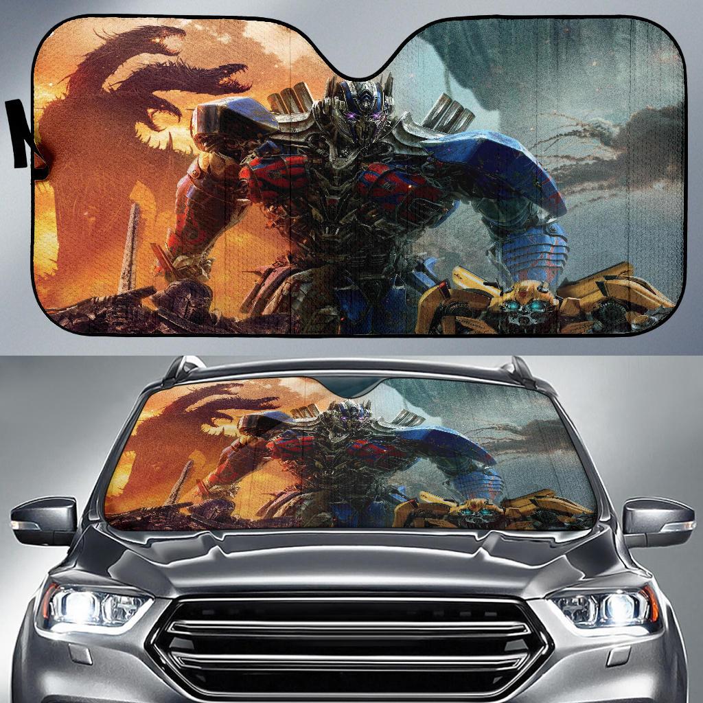 Optimus Prime Transformers Car Sun Shade Gift Ideas 2022