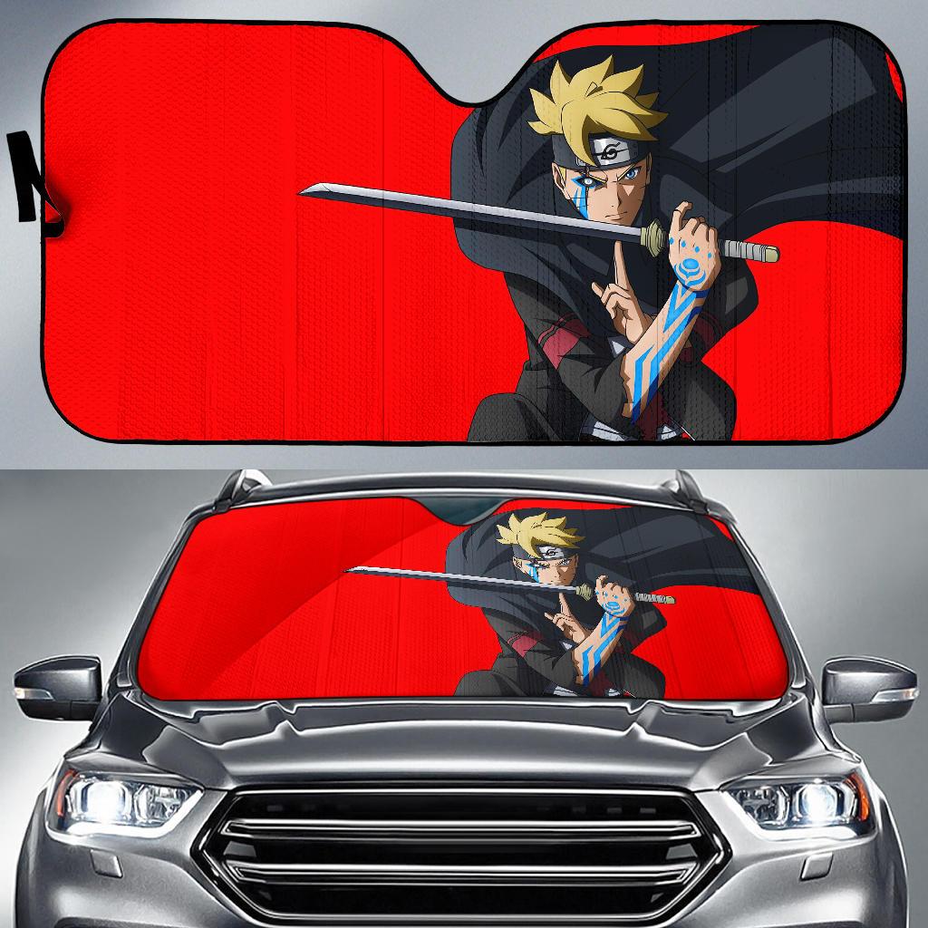 Boruto Naruto 4K 8K Car Sun Shade Gift Ideas 2022