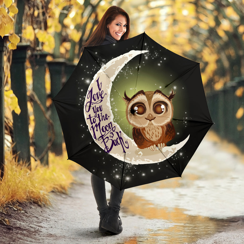 Owl Moon Cute Umbrella 2022