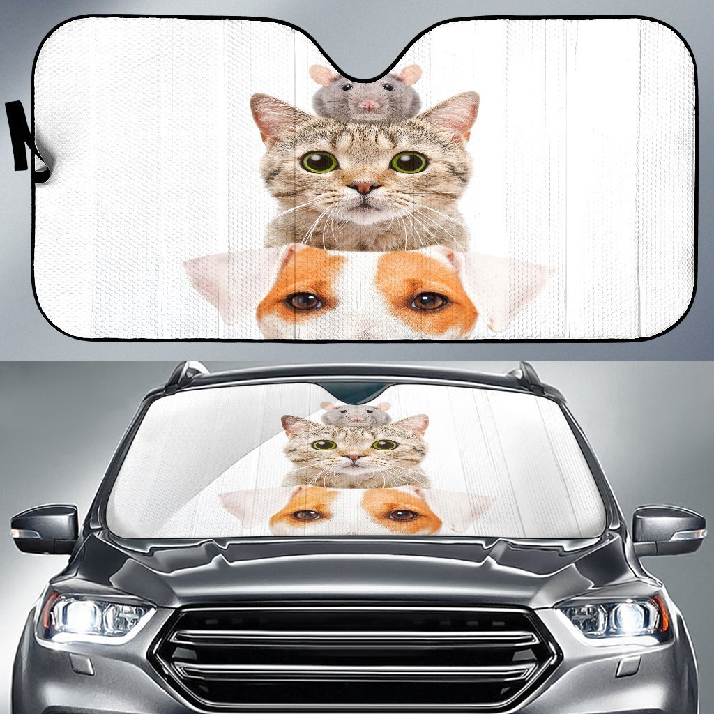 Dog Cat Mice Auto Sun Shades Amazing Best Gift Ideas 2022