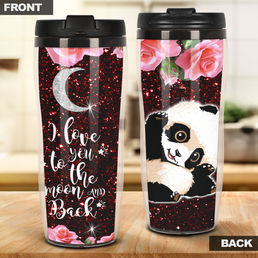 Cute Panda Love You To The Moon Coffee Cup 2021