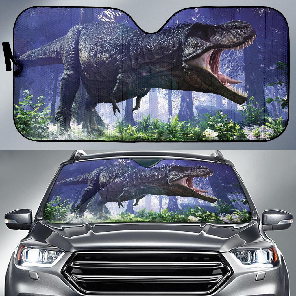 Tyrannosaurus T-Rex Auto Sun Shades Amazing Best Gift Ideas 2022