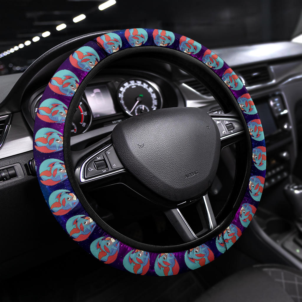 Salamence Pokemon Anime Custom Car Steering Wheel Cover