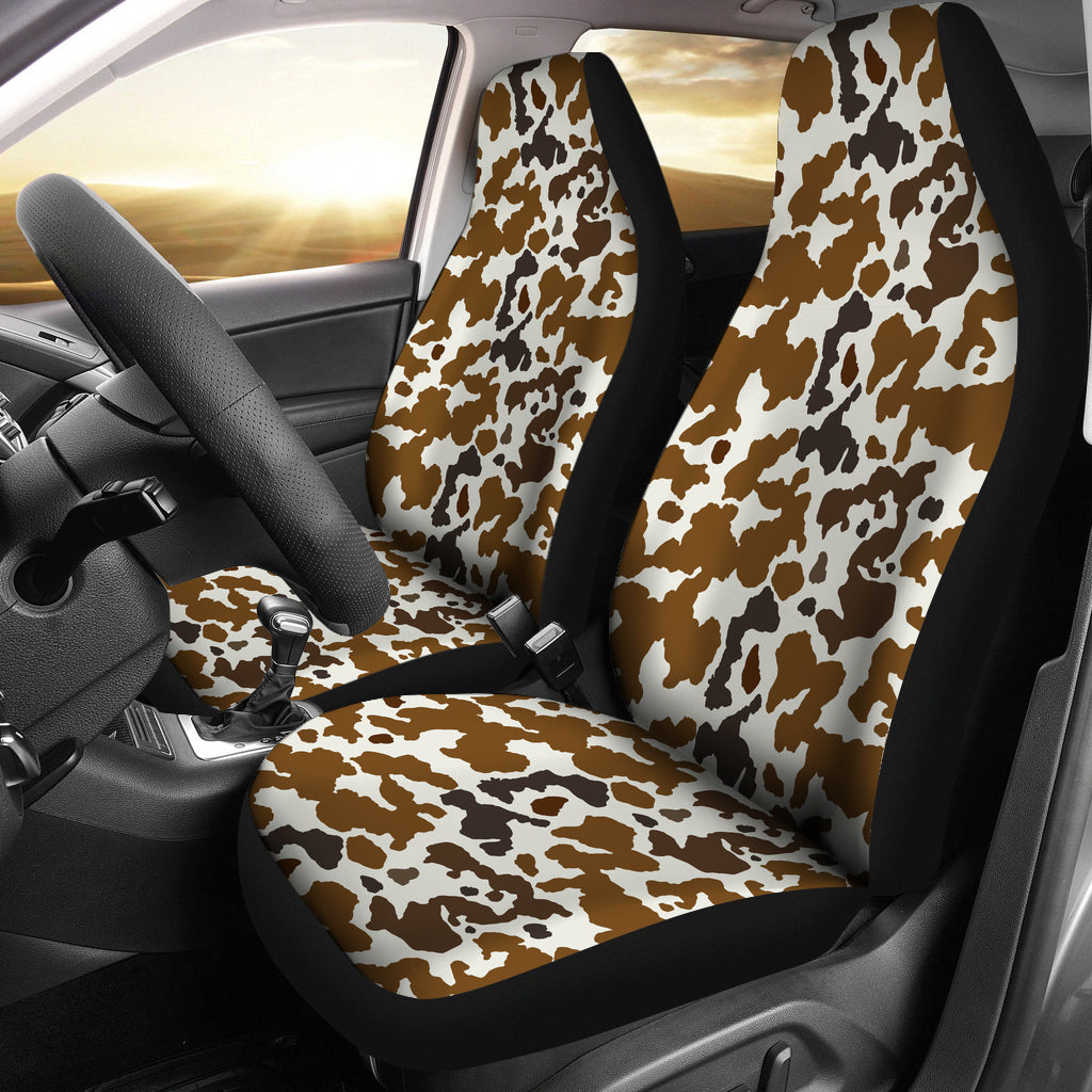 Cow Print Car Seat